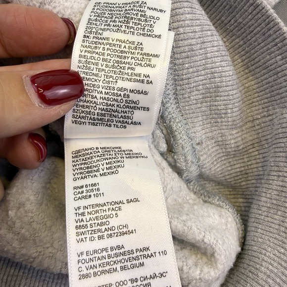 The North Face Half Dome Pullover Hoodie In Gray Size Small - Picture 9 of 9